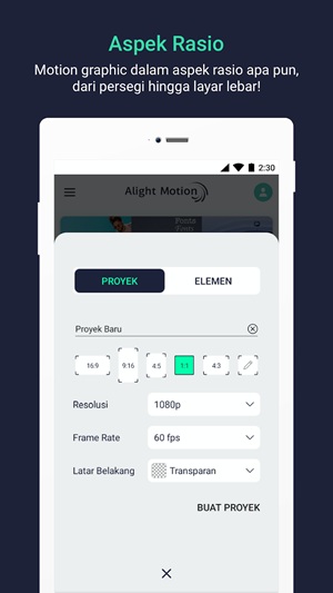 alight motion apk di android