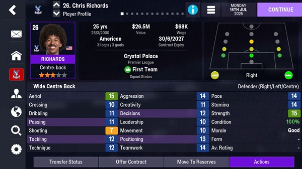 football manager 26 apk di android