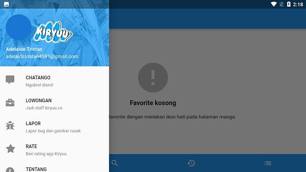 kiryuu apk di android