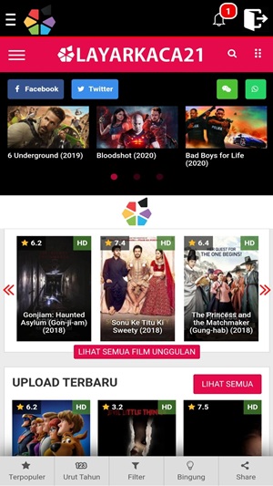 layarkaca21 apk 2025