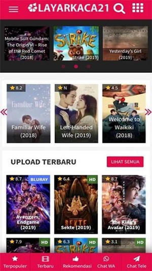 layarkaca21 apk versi terbaru
