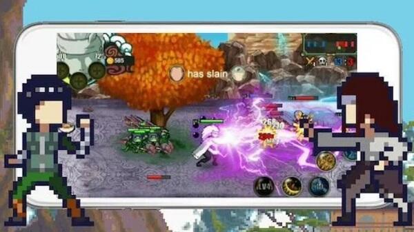 ninja moba apk di android