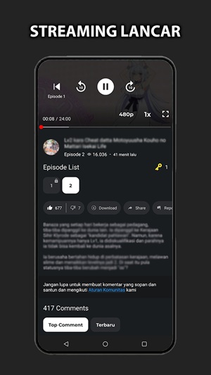 wibuku apk di android