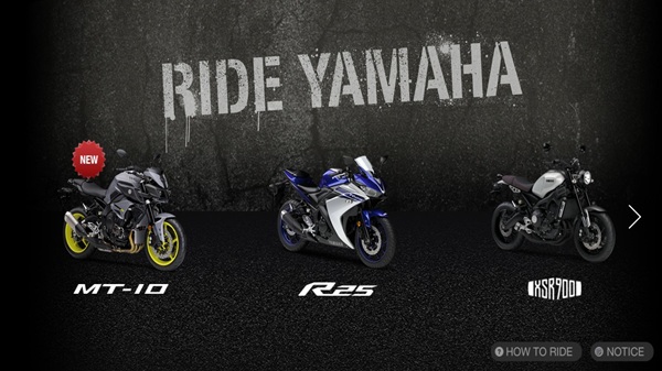 ride yamaha apk di android