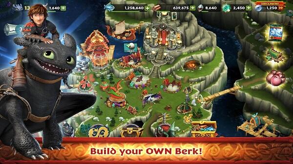 dragons rise of berk mod apk di android