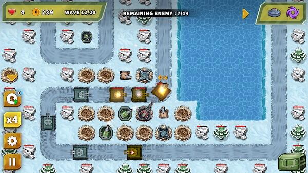 turret defense king mod apk versi terbaru