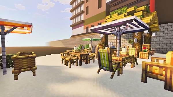 Beachside Furniture Addon minecraft