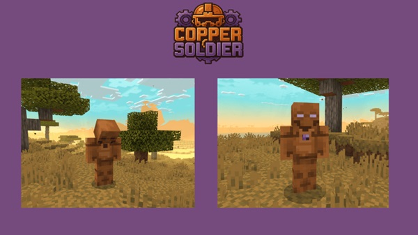 Copper Soldier Addon mcpe unduh