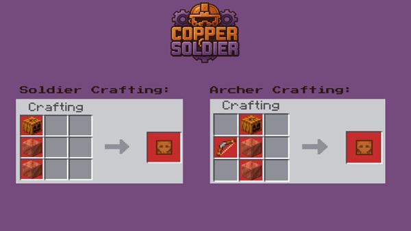 Copper Soldier Addon minecraft pe