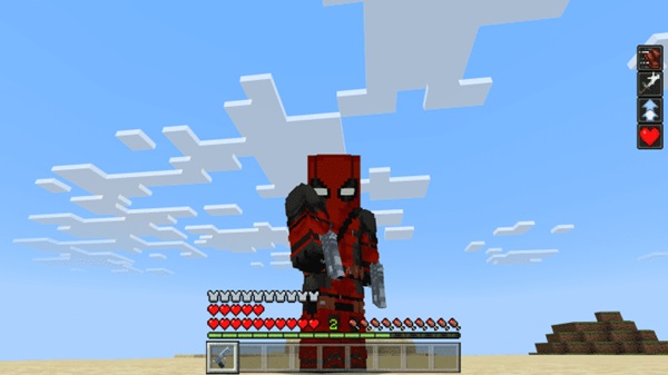 Deadpool and Wolverine Addon minecraft pe