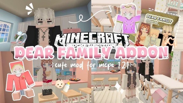 Dear Family Addon unduh mcpe