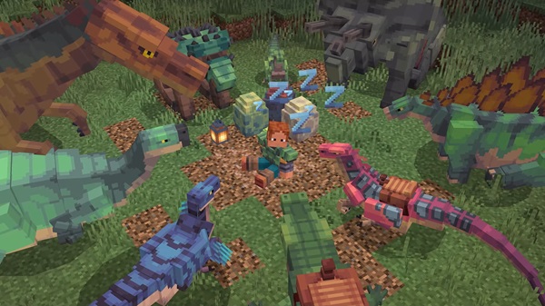 Dinosaurs Addon mcpe 1