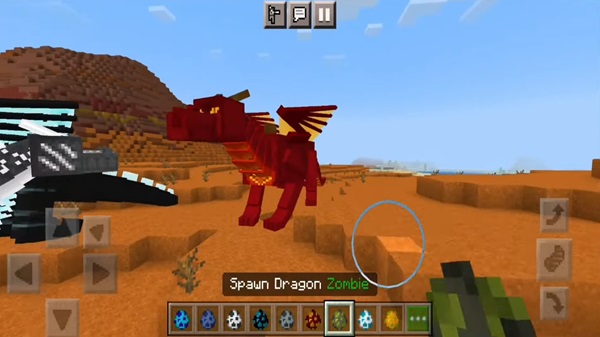 Dragon Mounts 3 Addon mcpe unduh