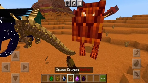Dragon Mounts 3 Addon minecraft pe