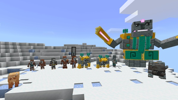 Dungeons Content Addon mcpe