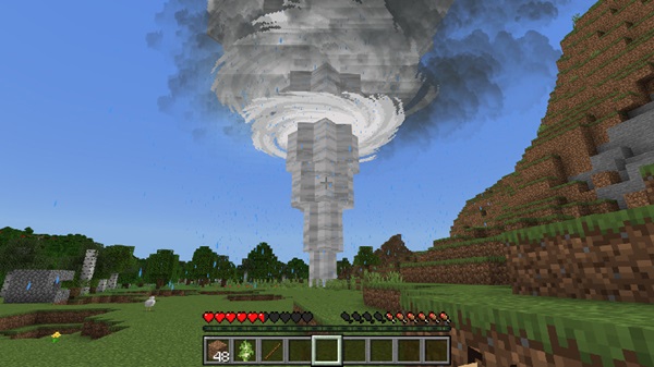 Extreme Weather Addon mcpe bedrock