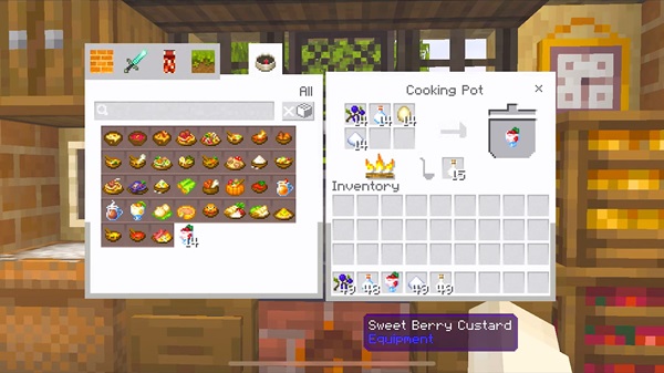 Large Meals Addon mcpe