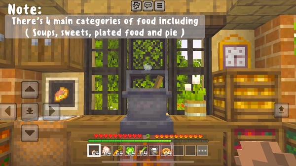 Large Meals Addon mcpe unduh