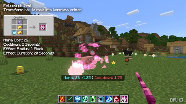 Magic Spells Addon mcpe download