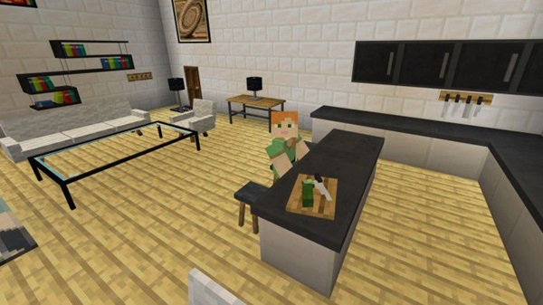 Modern Furniture Addon mcpe bedrock