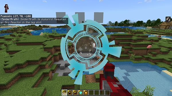 New Iron Man Addon mcpe