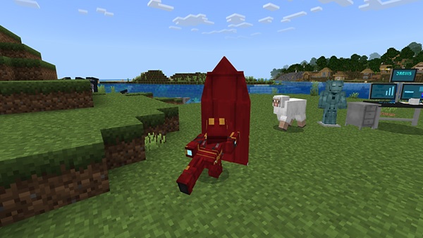 New Iron Man Addon mcpe bedrock