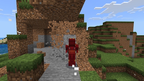 New Iron Man Addon mcpe unduh