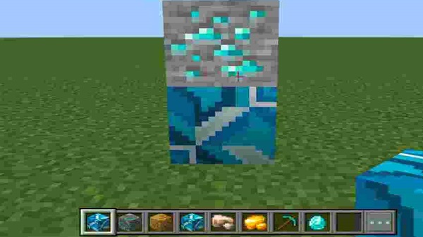 Ore Generator Addon mcpe bedrock
