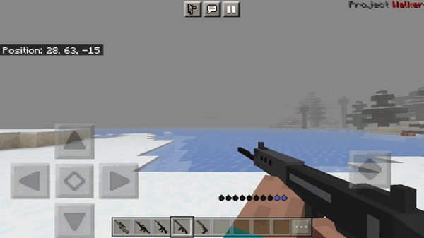 Project Walker Addon mcpe bedrock
