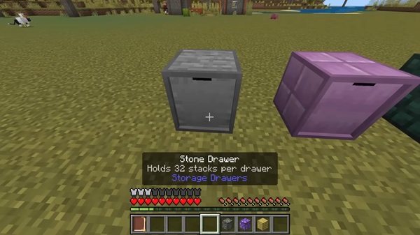 Storage Drawers Addon minecraft pe