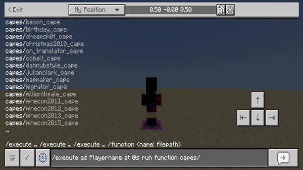Visual Capes Addon minecraft pe