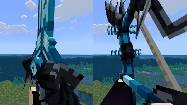 Water Dragon Boss Addon mcpe bedrock