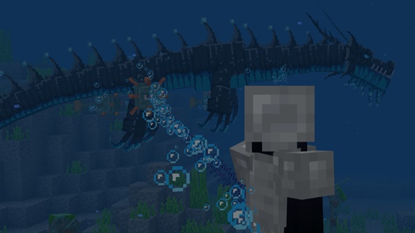 Water Dragon Boss Addon minecraft
