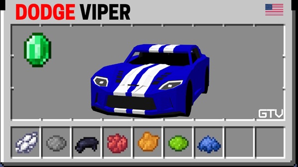 Dodge Car’s Addon minecraft pe