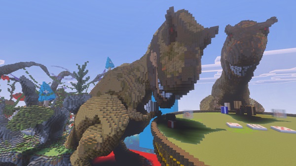 Instant Build Dino Poker Addon mcpe unduh