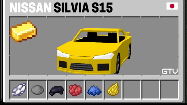 Nissan Cars Addon mcpe