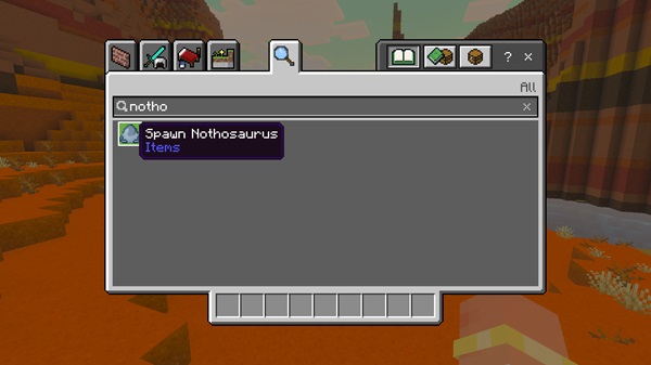 Nothosaurus Addon mcpe