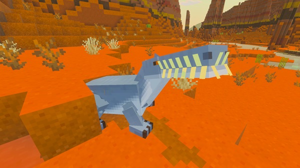 Nothosaurus Addon minecraft pe