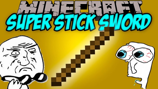 Super Stick Sword Addon mcpe