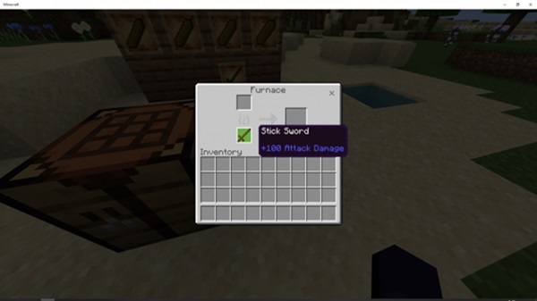 Super Stick Sword Addon mcpe bedrock