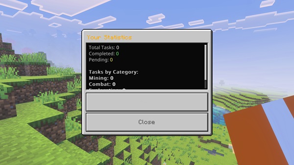 Task System Addon mcpe