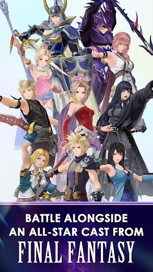 dissidia duellum final fantasy apk di android