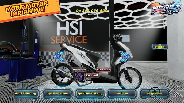 herex simulator indonesia max mod apk di android