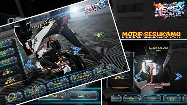 herex simulator indonesia max mod apk unlimited money