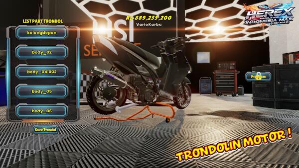 herex simulator indonesia max mod apk