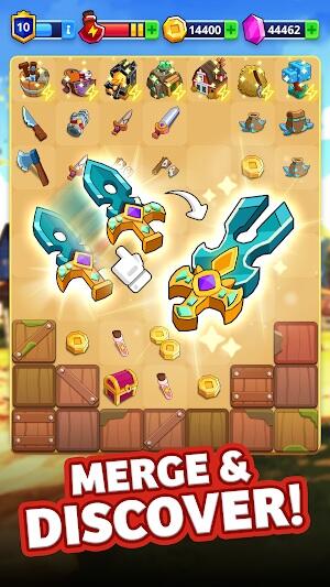 medieval merge magic dragon mod apk veri terbaru
