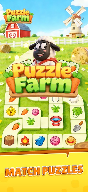 puzzle farm mod apk di android