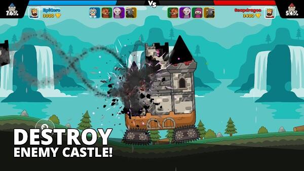 castle busters mod apk unduh