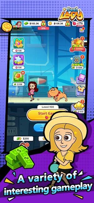 cool lady mod apk di android