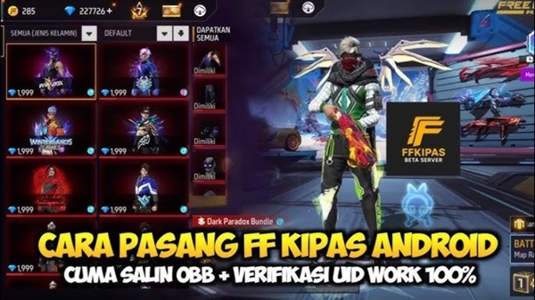 ff beta kipas apk gratis